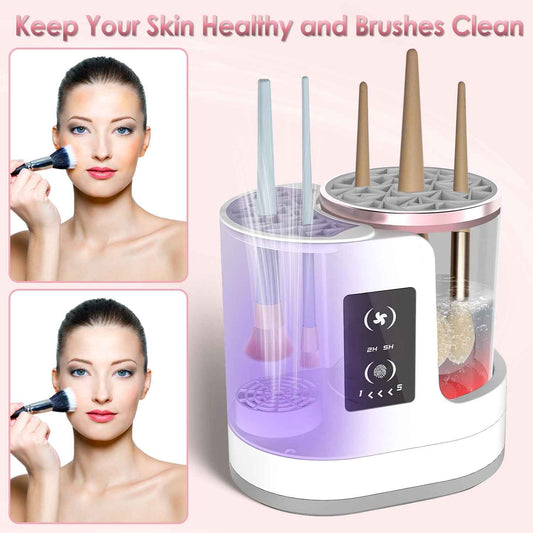 Electric Makeup Brush Cleaner Kit