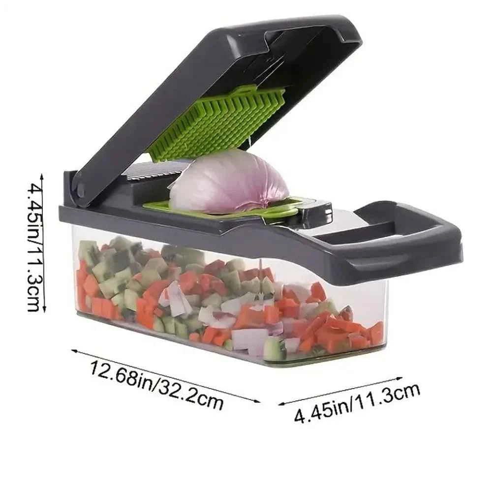 14-in-1 Stainless Steel Vegetable Chopper