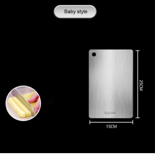 316 Stainless Steel Double-Sided Cutting Board - lifestyle photo