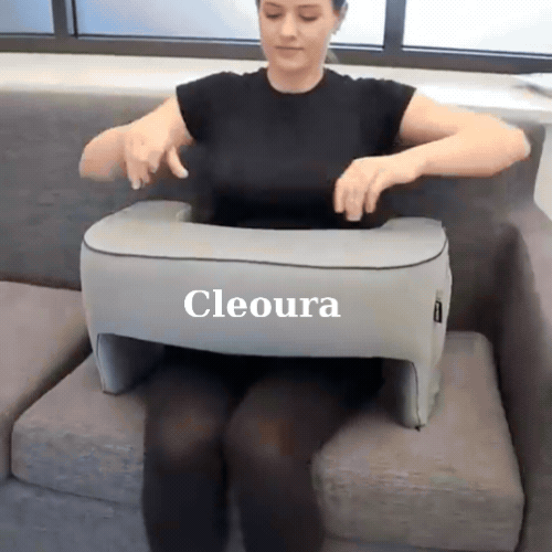 U-Shaped Ergonomic Lounge Support Pillow - lifestyle photo