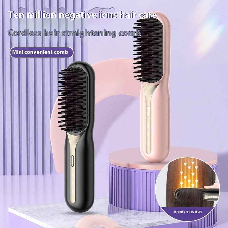 Rechargeable Ionic Straightening Brush