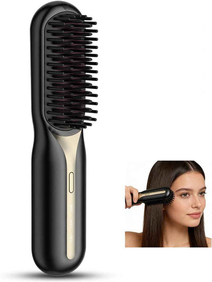 Rechargeable Ionic Straightening Brush