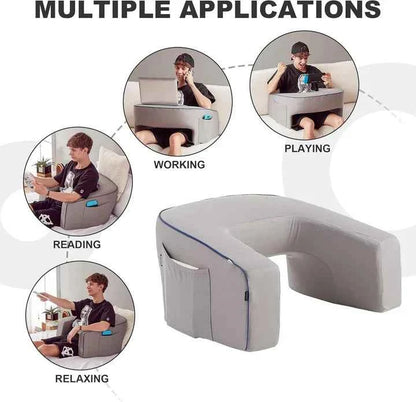U-Shaped Ergonomic Lounge Support Pillow