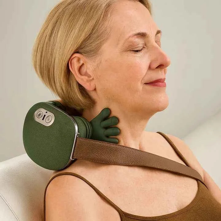 Shiatsu 4D Kneading Neck, Shoulder & Back Massager with Heat