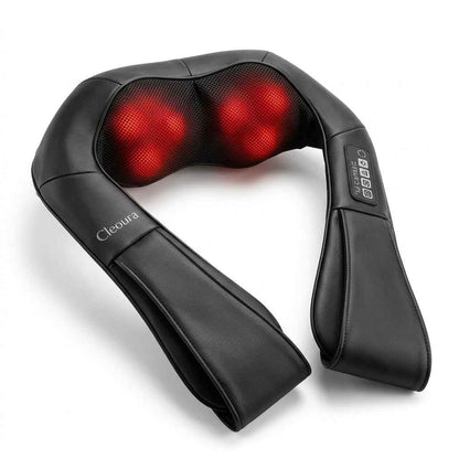 Shiatsu 4D Kneading Neck & Shoulder Massager with Heat — Signature Edition