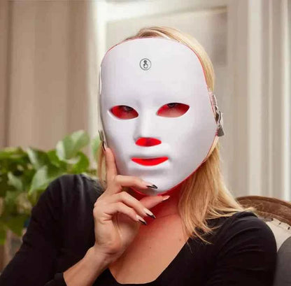 7-Color LED Facial Rejuvenation Mask