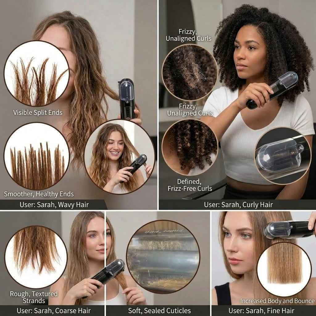 Split End Hair Trimmer – Cordless