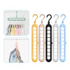 Space-Saving Multi-Port Clothes Hangers