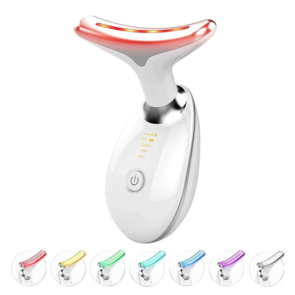 7-Color EMS LED Neck & Facial Massager