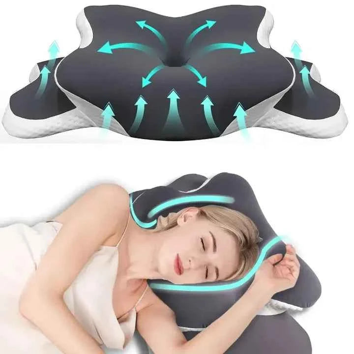 Butterfly Memory Foam Cervical Pillow