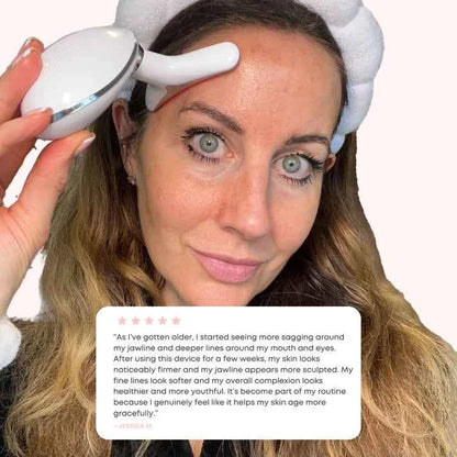 7-Color EMS LED Neck & Facial Massager