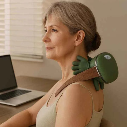Shiatsu 4D Kneading Neck, Shoulder & Back Massager with Heat