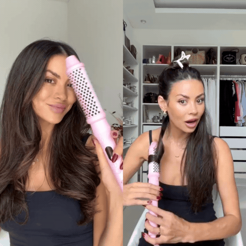 Infrared Ionic Thermal Brush - product demo