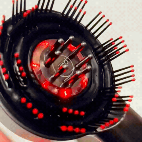 Scalp Hair Care Massage Comb - product demo