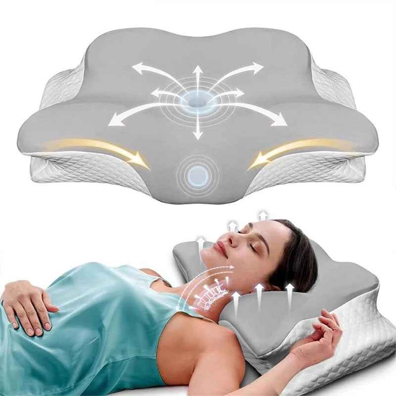 Butterfly Memory Foam Cervical Pillow