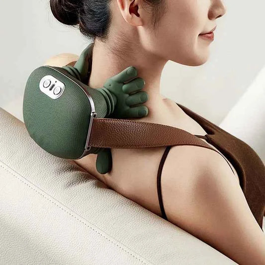 Shiatsu 4D Kneading Neck, Shoulder & Back Massager with Heat