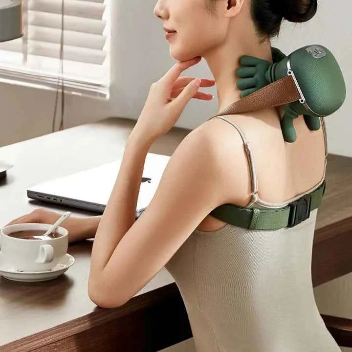 Shiatsu 4D Kneading Neck, Shoulder & Back Massager with Heat
